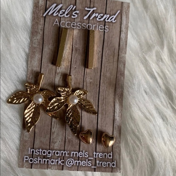 Set of 3 earrings - Picture 1 of 1